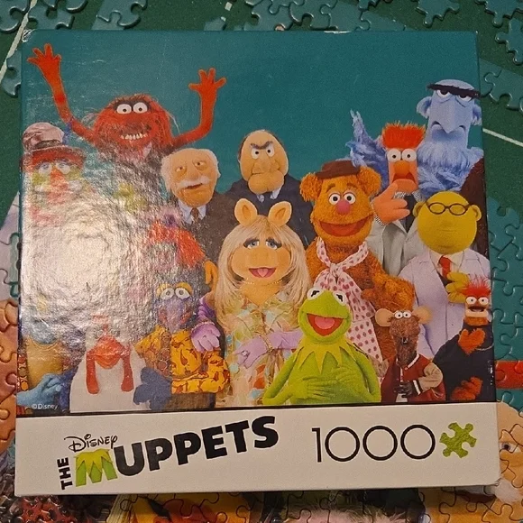 Disney Muppets 1000 Piece Puzzle - Colorful Fun - Picture 1 of 8